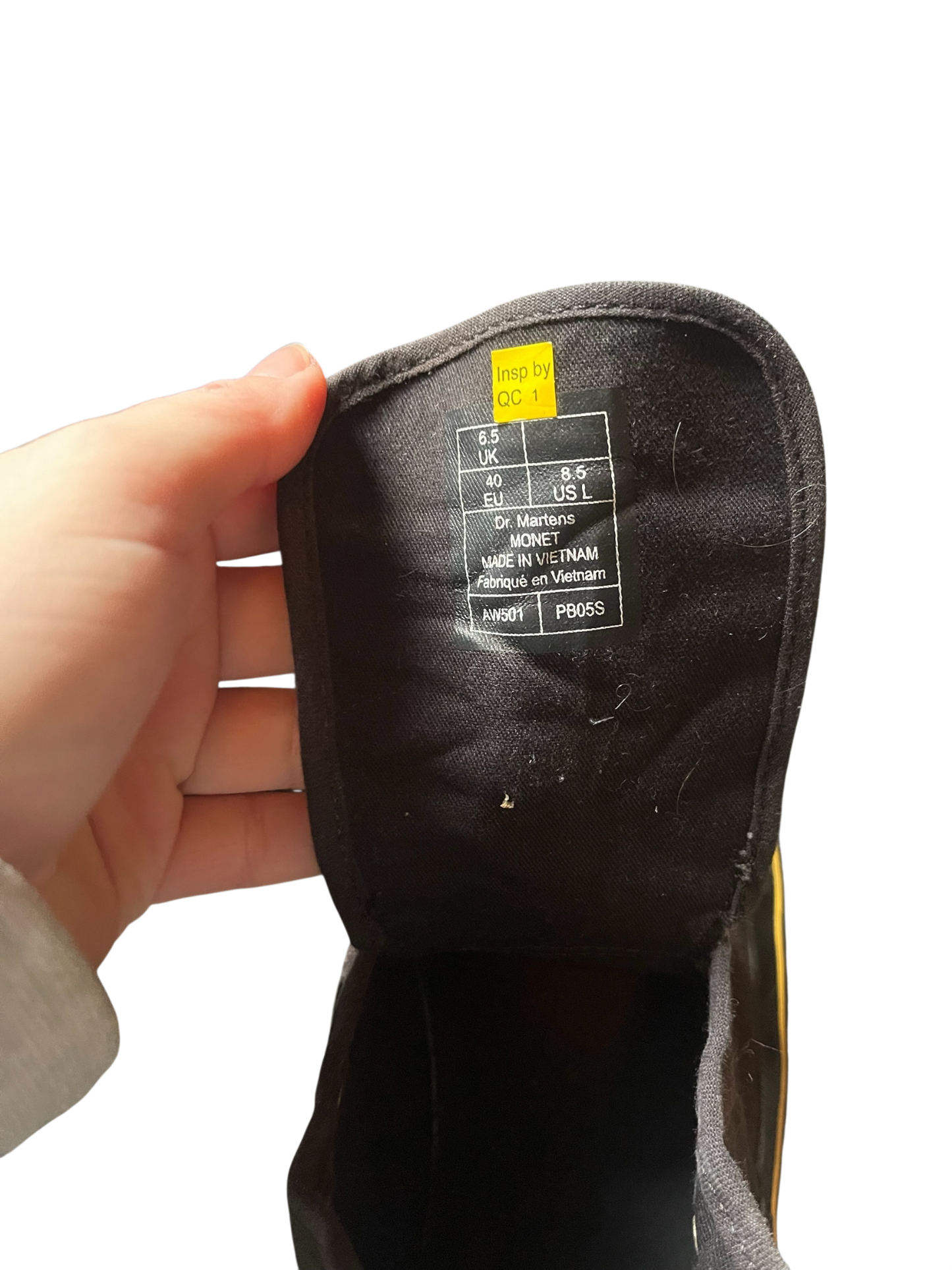 Dr. Martens Monet canvas sneakers