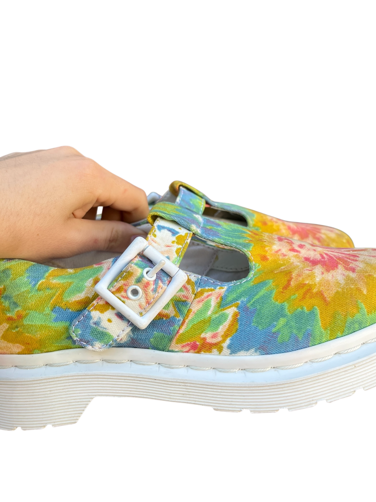 Dr. Martens Vegan Polly tie dye
