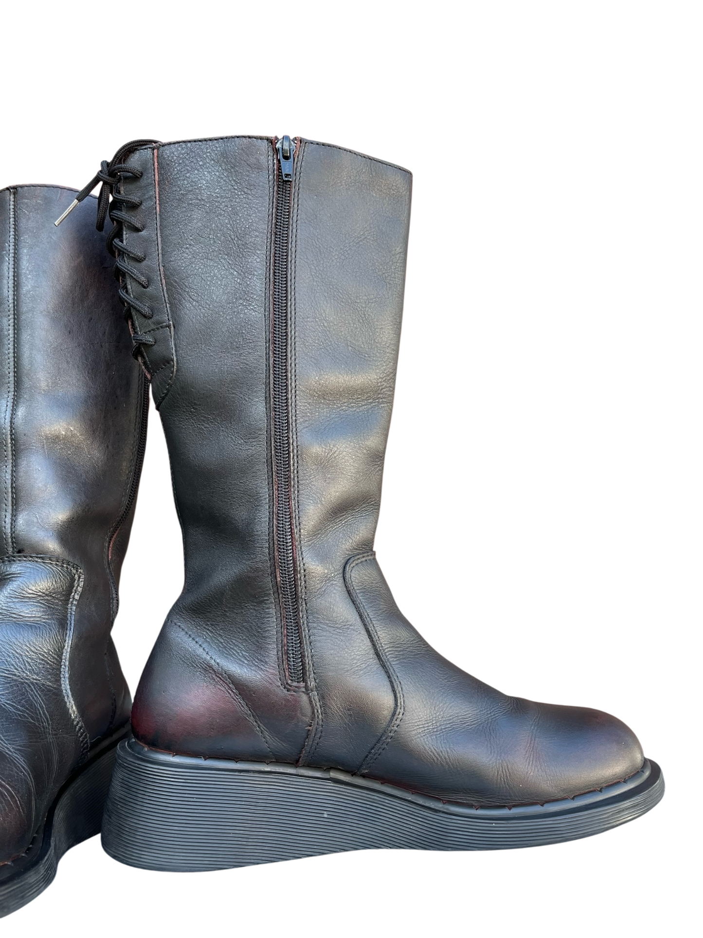 Dr. Martens 3A34 MIE Mid calf wedge sole