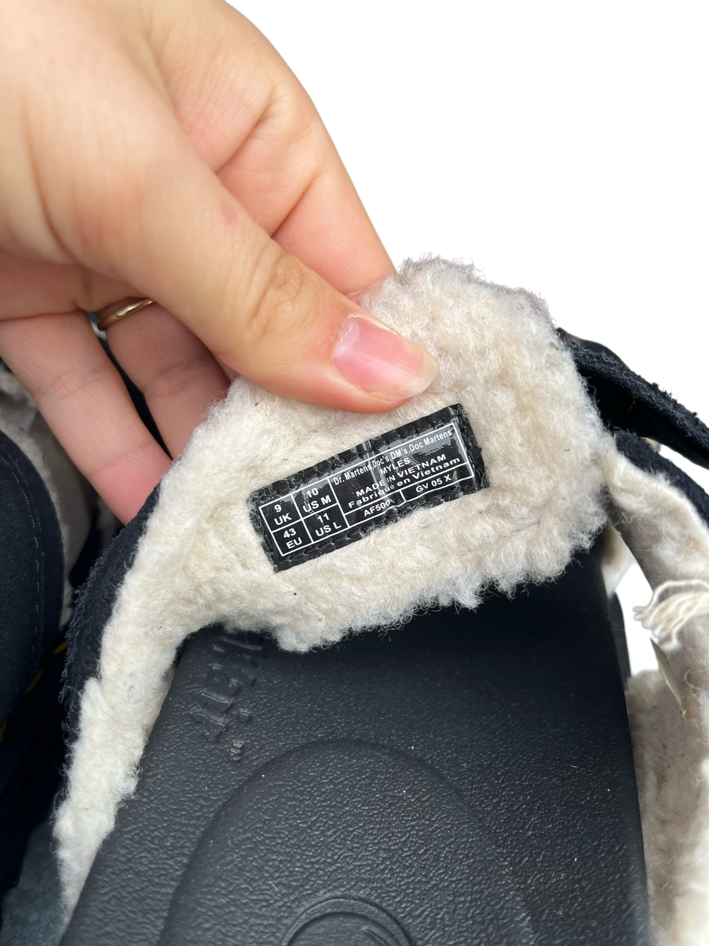 Dr. Martens Myles Fur lined