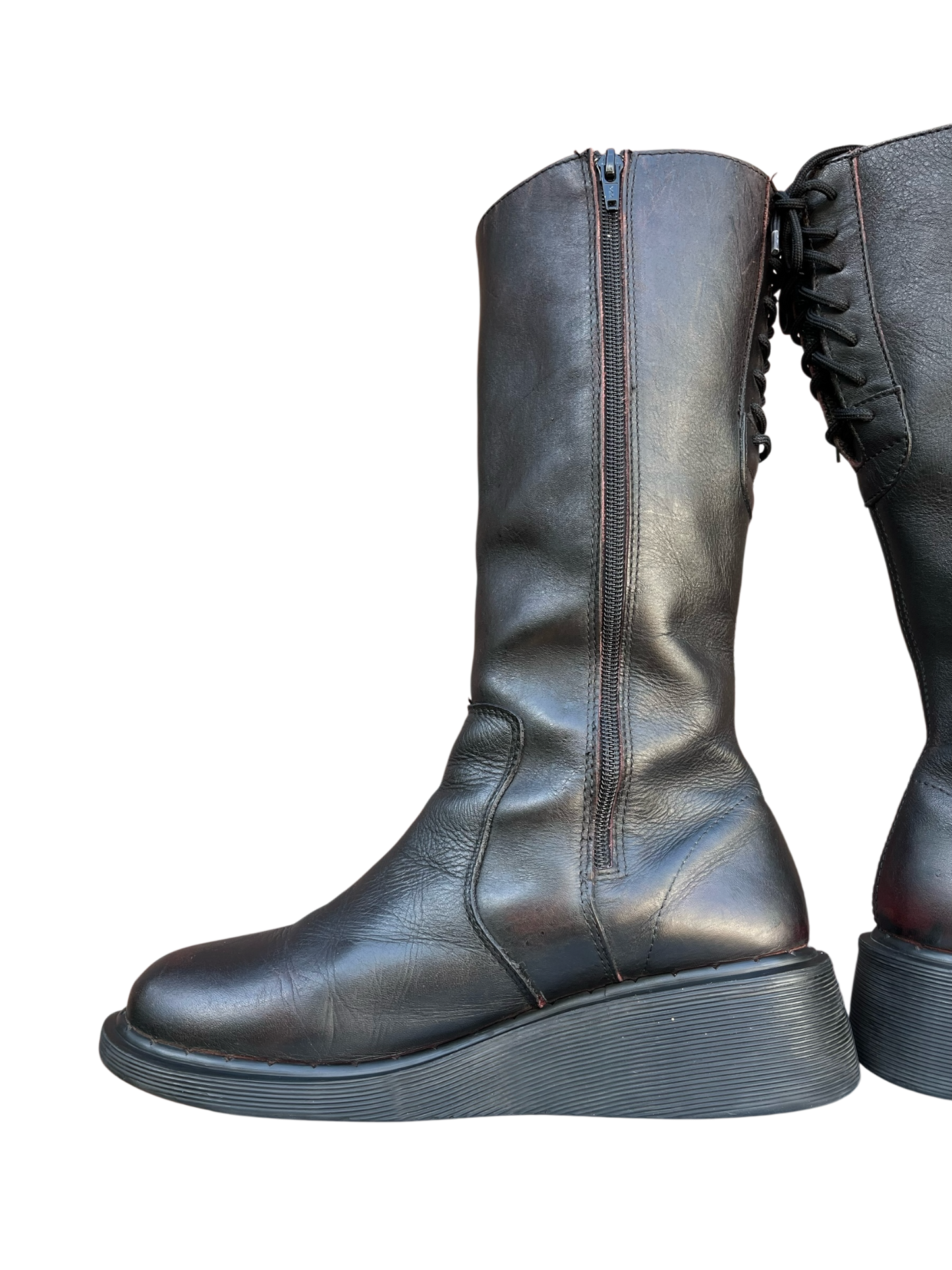 Dr. Martens 3A34 MIE Mid calf wedge sole
