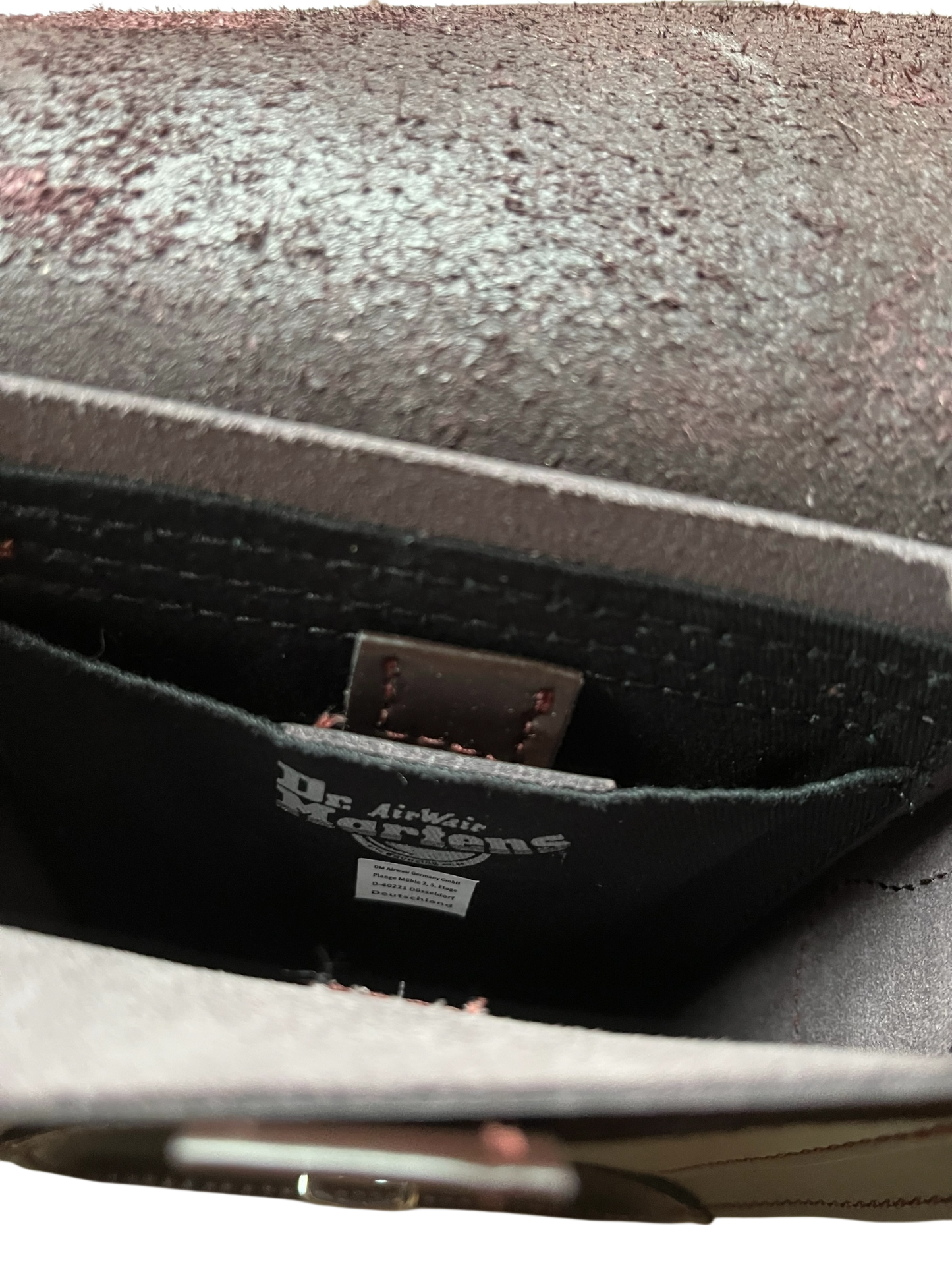 Dr. Martens Kiev burgundy schoudertas