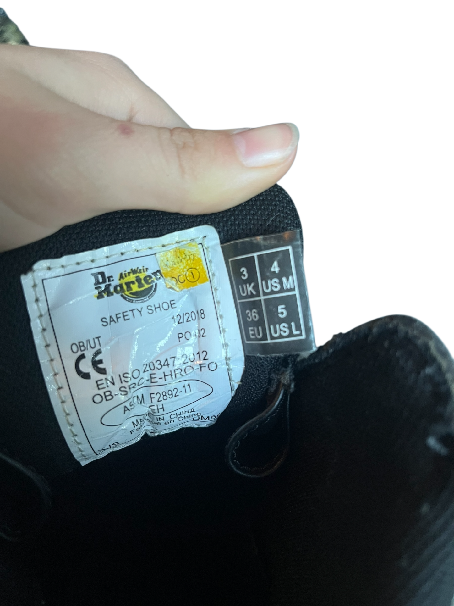 Dr. Martens Industrial safety shoe