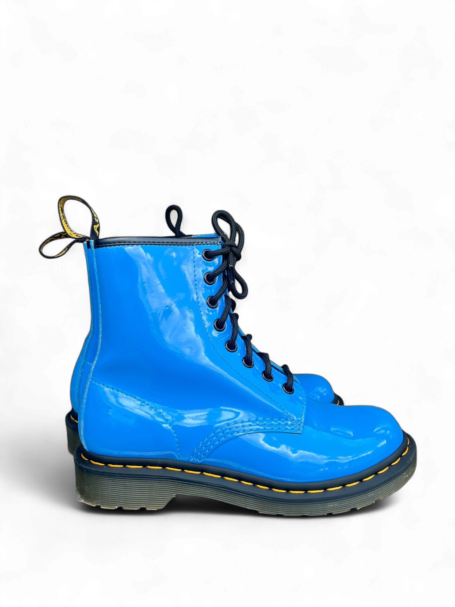 Martens 1460 Blue patent – TimelessDocs - Main Image