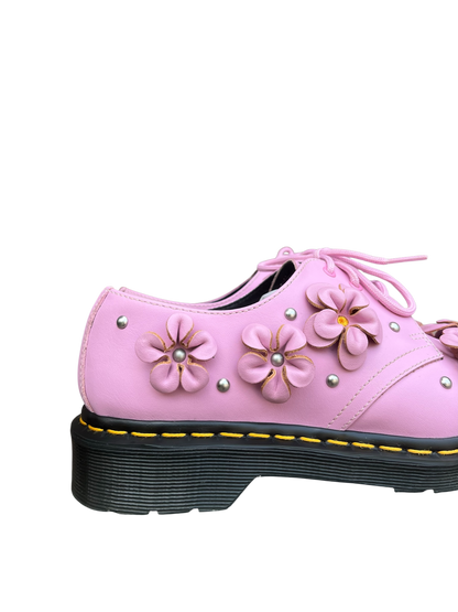 Dr. Martens 1461 3D Flower - Mellow pink