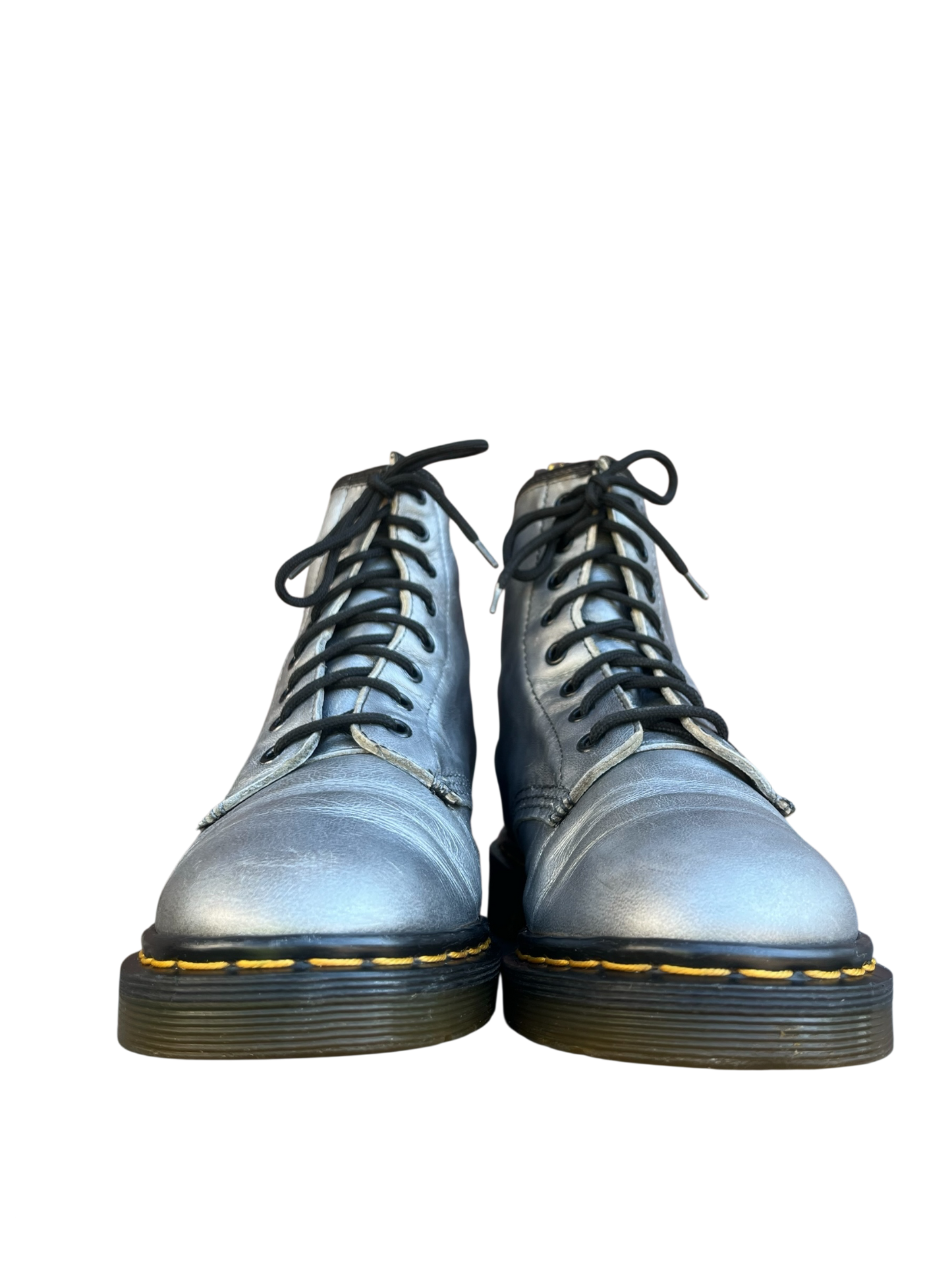 Dr. Martens 1460 MIE silver boots