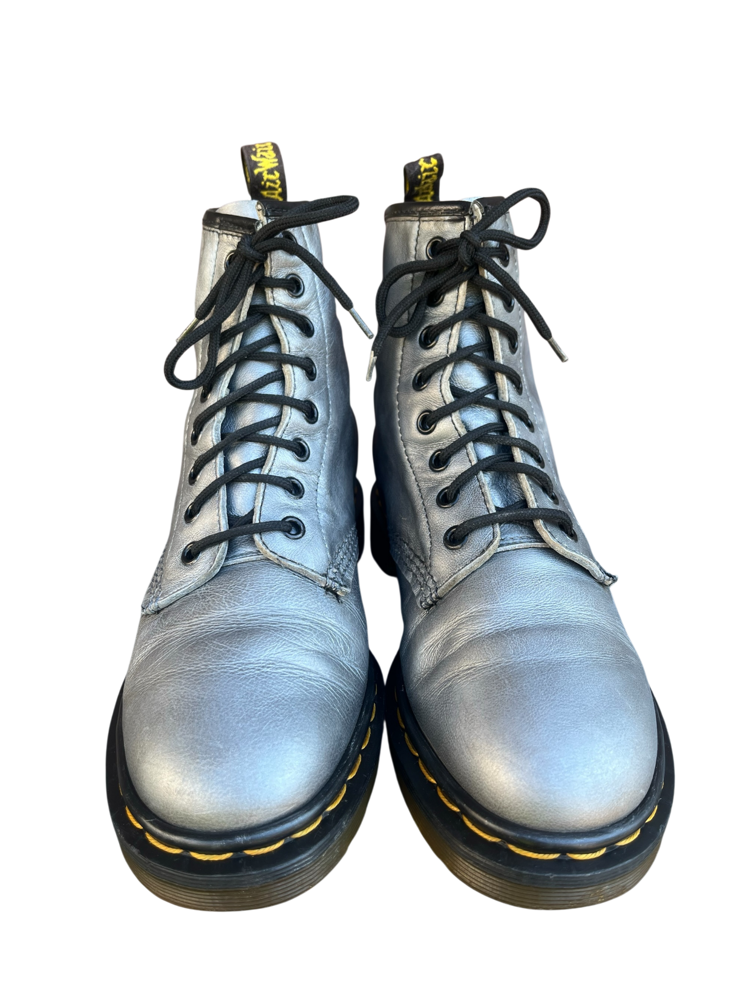 Dr. Martens 1460 MIE silver boots
