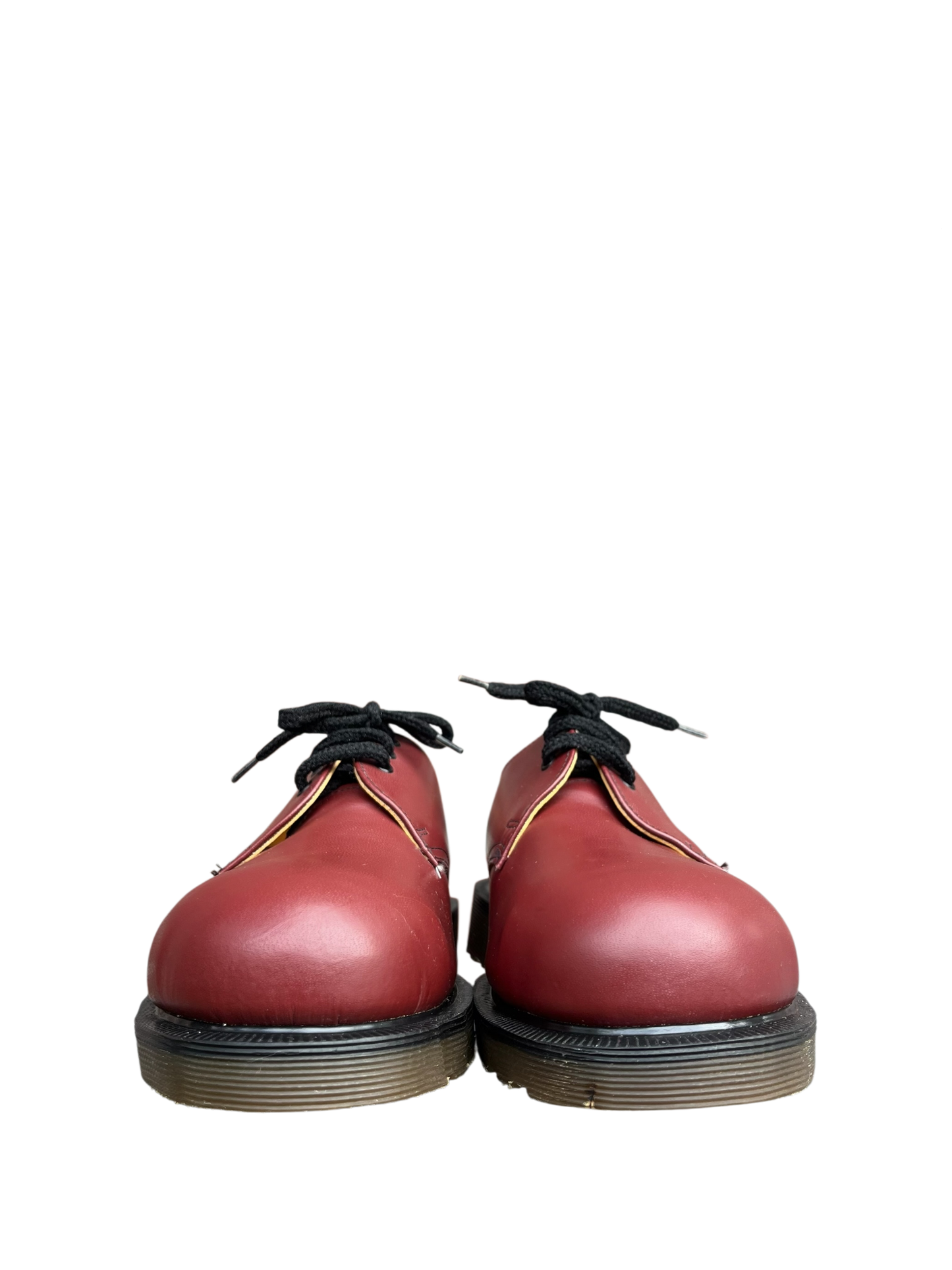 Dr. Martens 1926 MIE Steel toe cherry red shoes