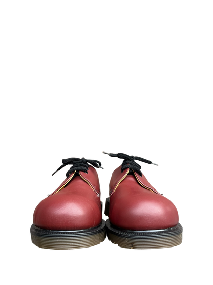 Dr. Martens 1926 MIE Steel toe cherry red shoes
