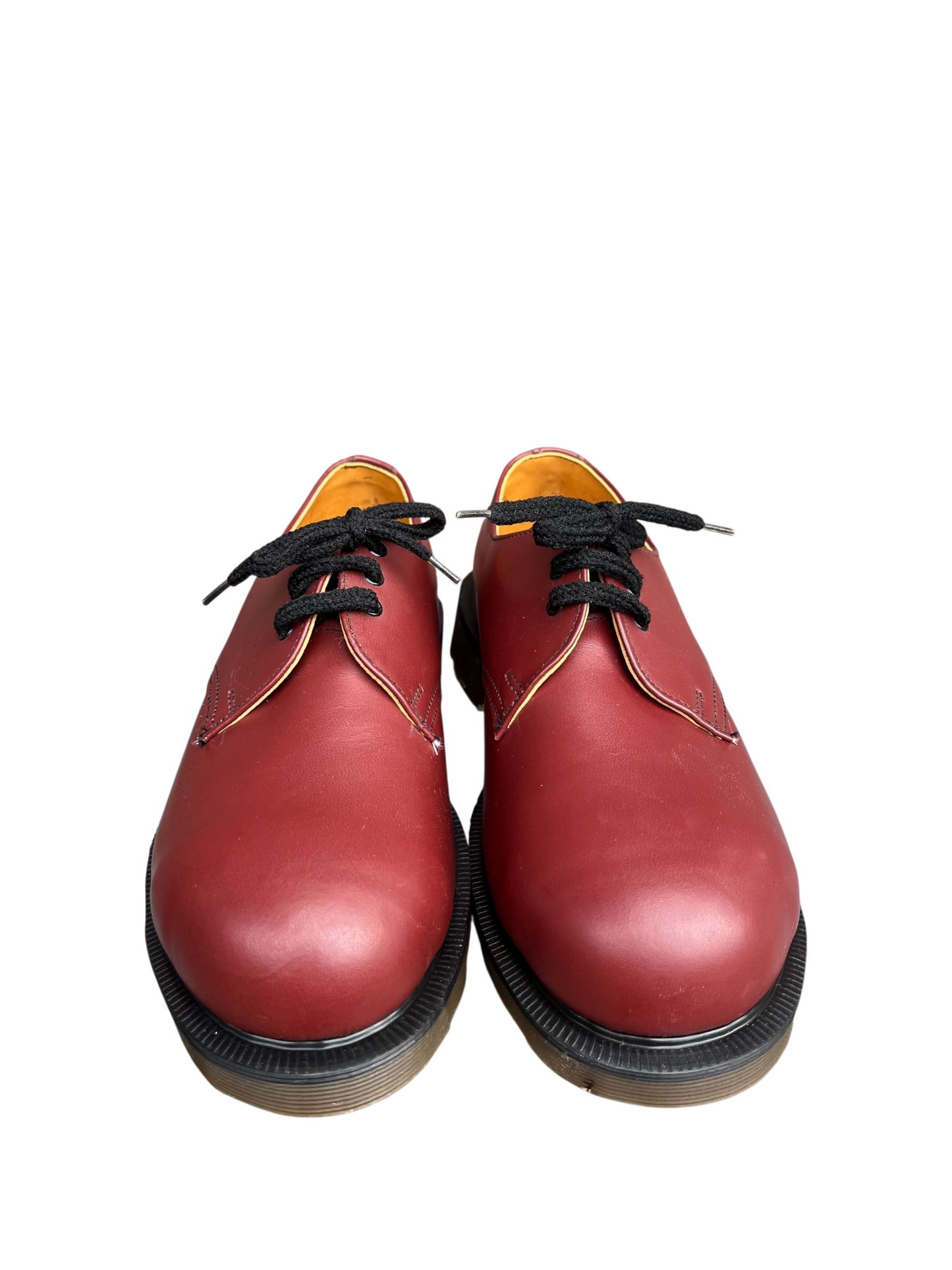 Dr. Martens 1926 MIE Steel toe cherry red shoes