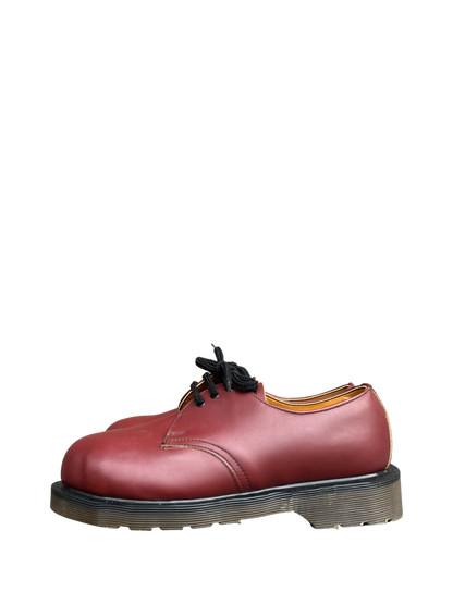 Dr. Martens 1926 MIE Steel toe cherry red shoes