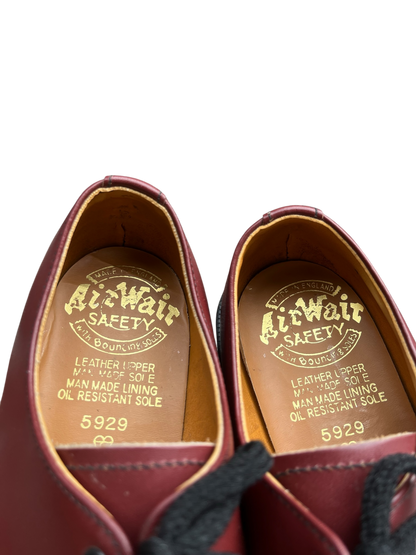 Dr. Martens 1926 MIE Steel toe cherry red shoes