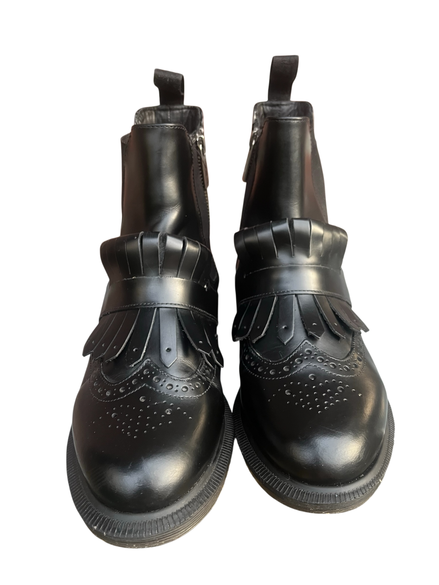 Dr. Martens Tina brogue Chelsea boots