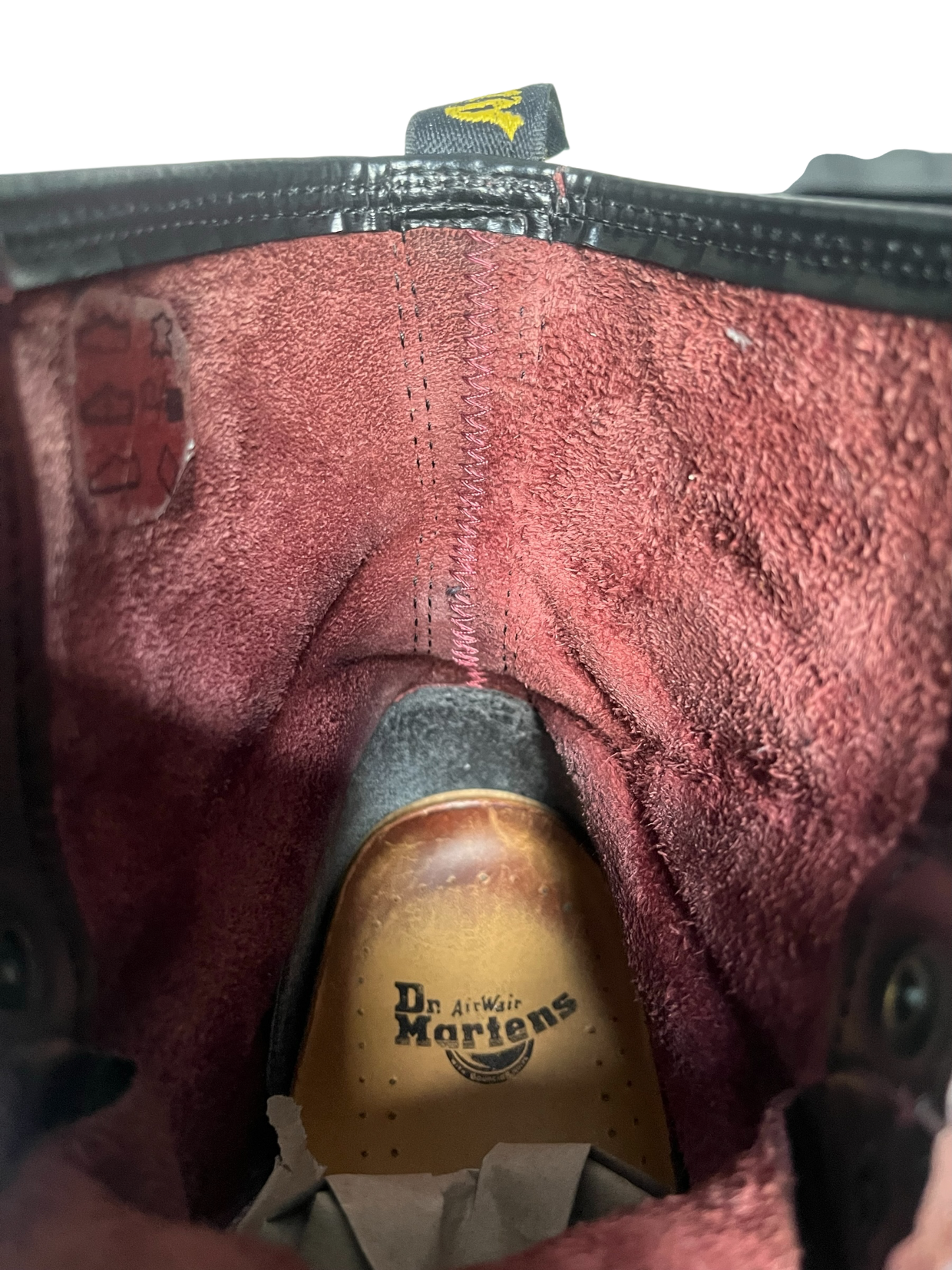 Dr. Martens 1460 Cherry red and black