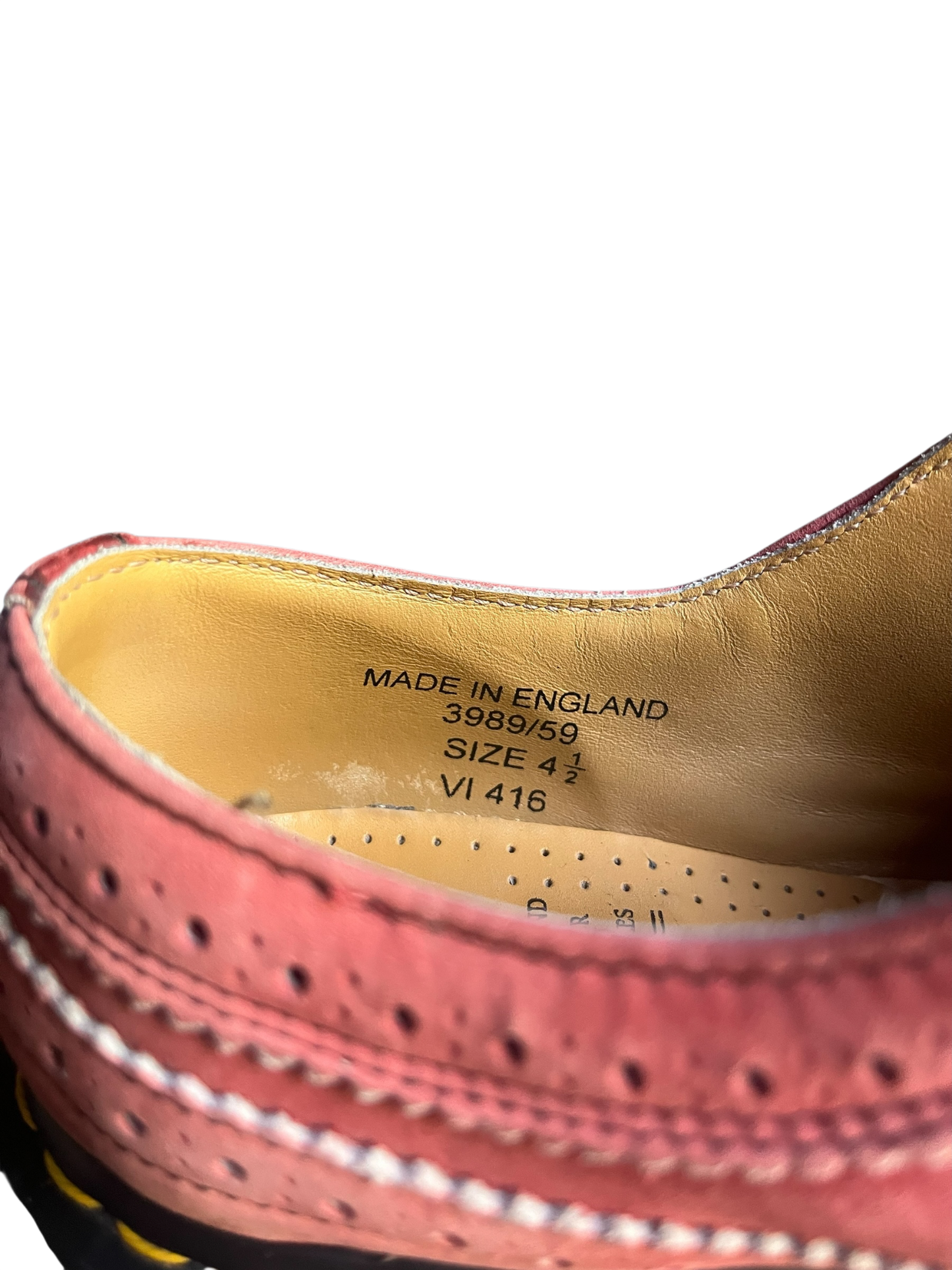 Dr. Martens 3989/59 MIE Brogue suède