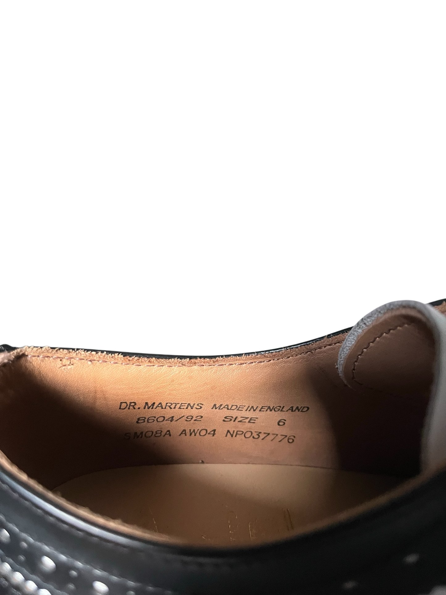 Dr. Martens 8604/92 MIE Brogue chunky platform