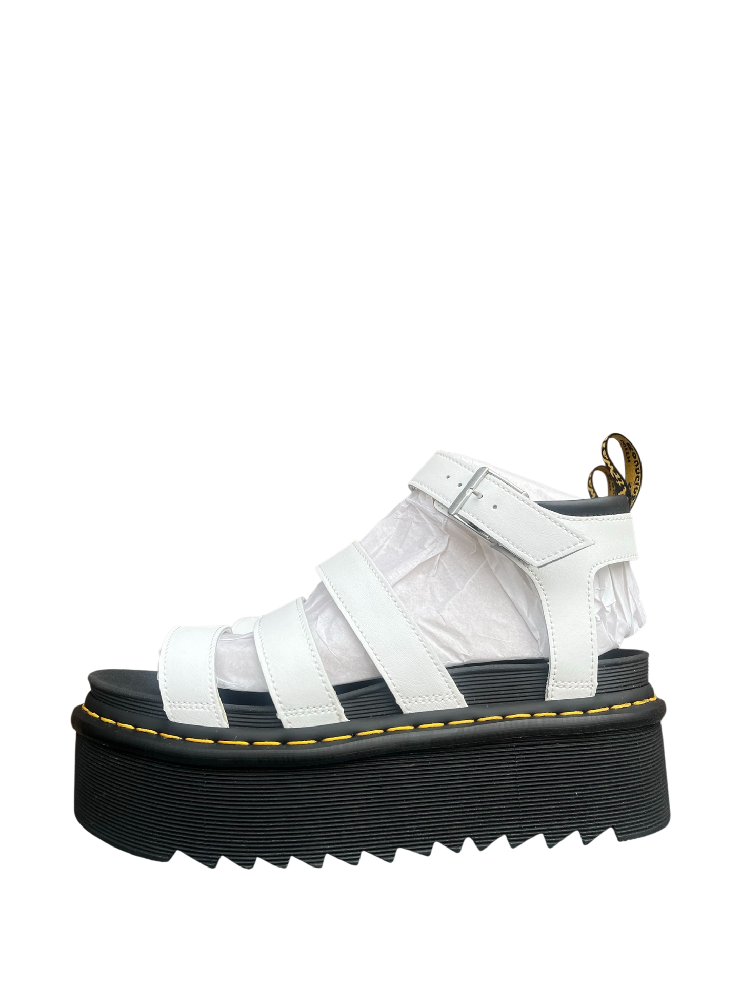 Dr. Martens Blaire Quad platform sandals - white