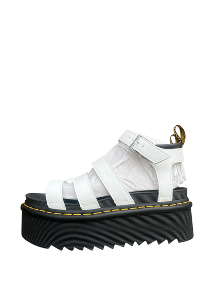 Dr. Martens Blaire Quad platform sandals - white