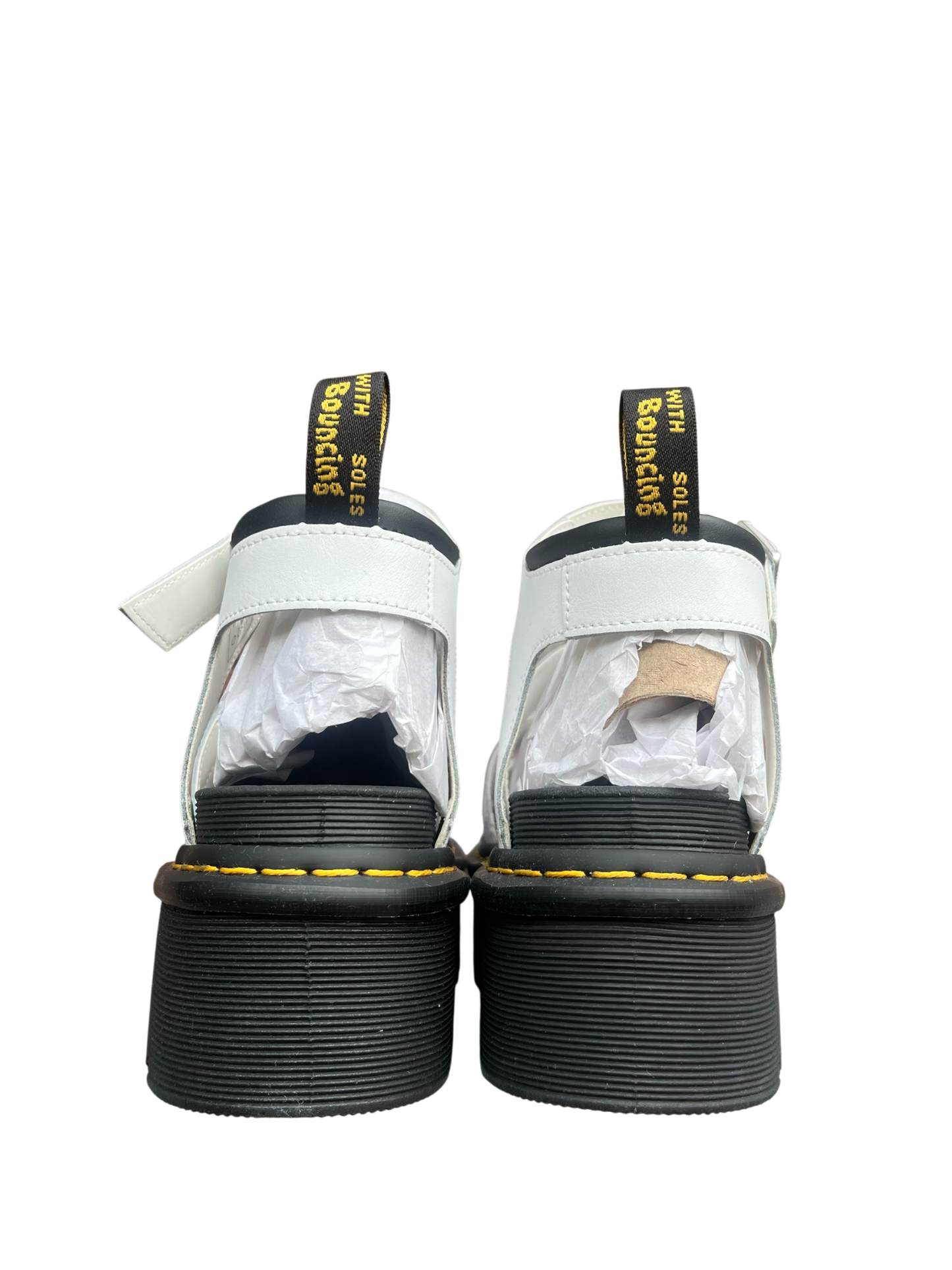 Dr. Martens Blaire Quad platform sandals - white