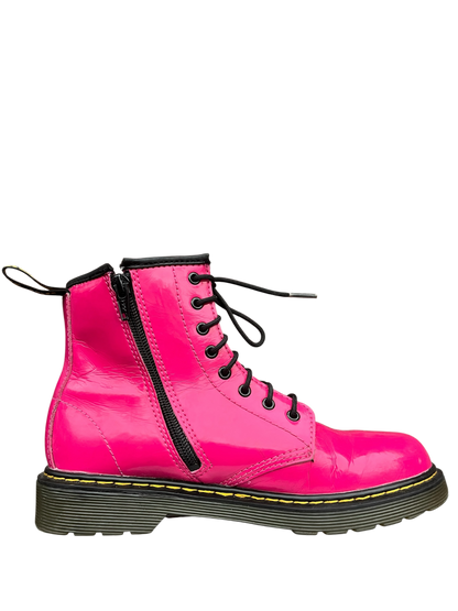Dr. Martens 1460 J Patent pink leather boots