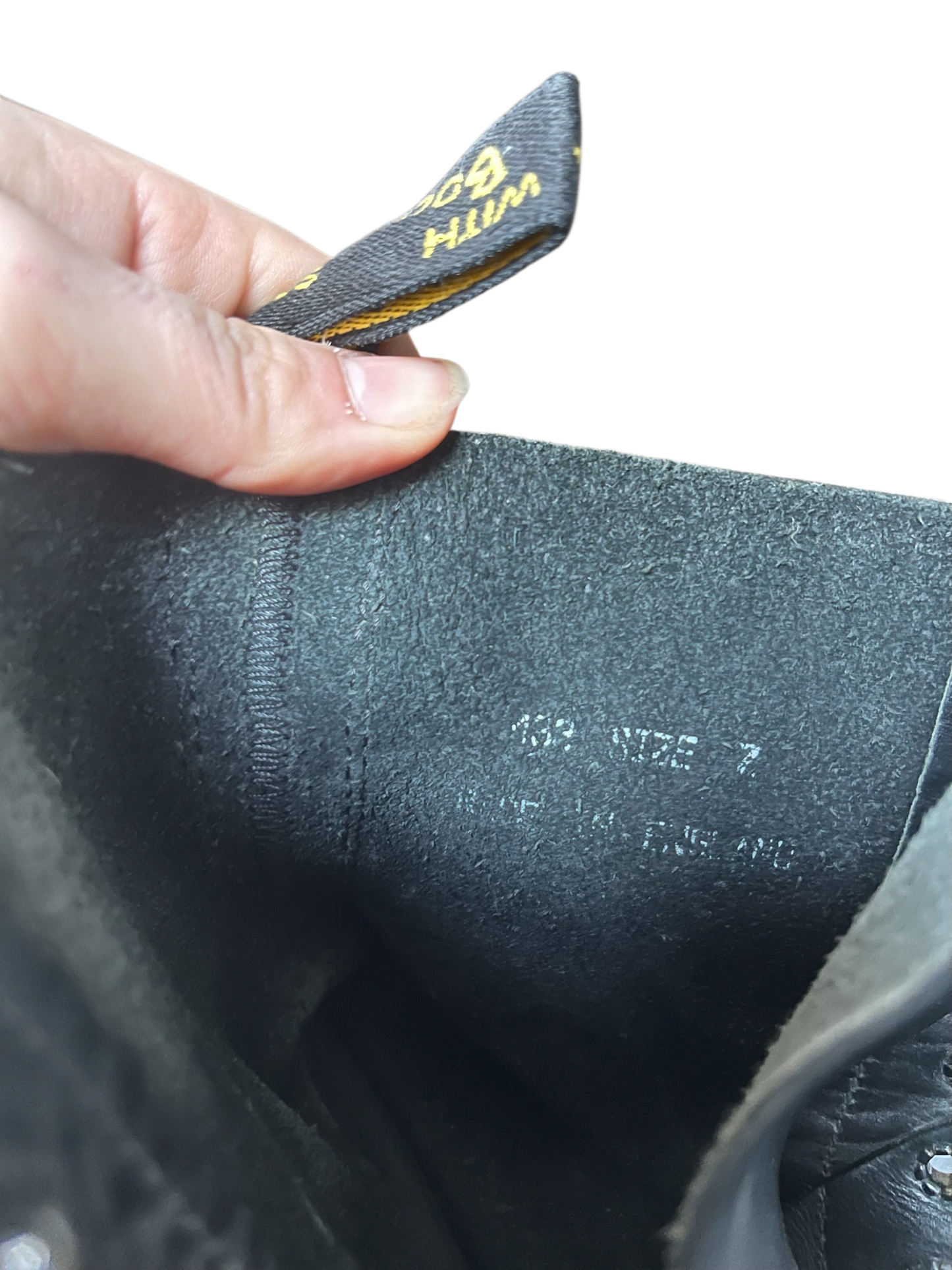 Dr. Martens 133 MIE Steel toe boots