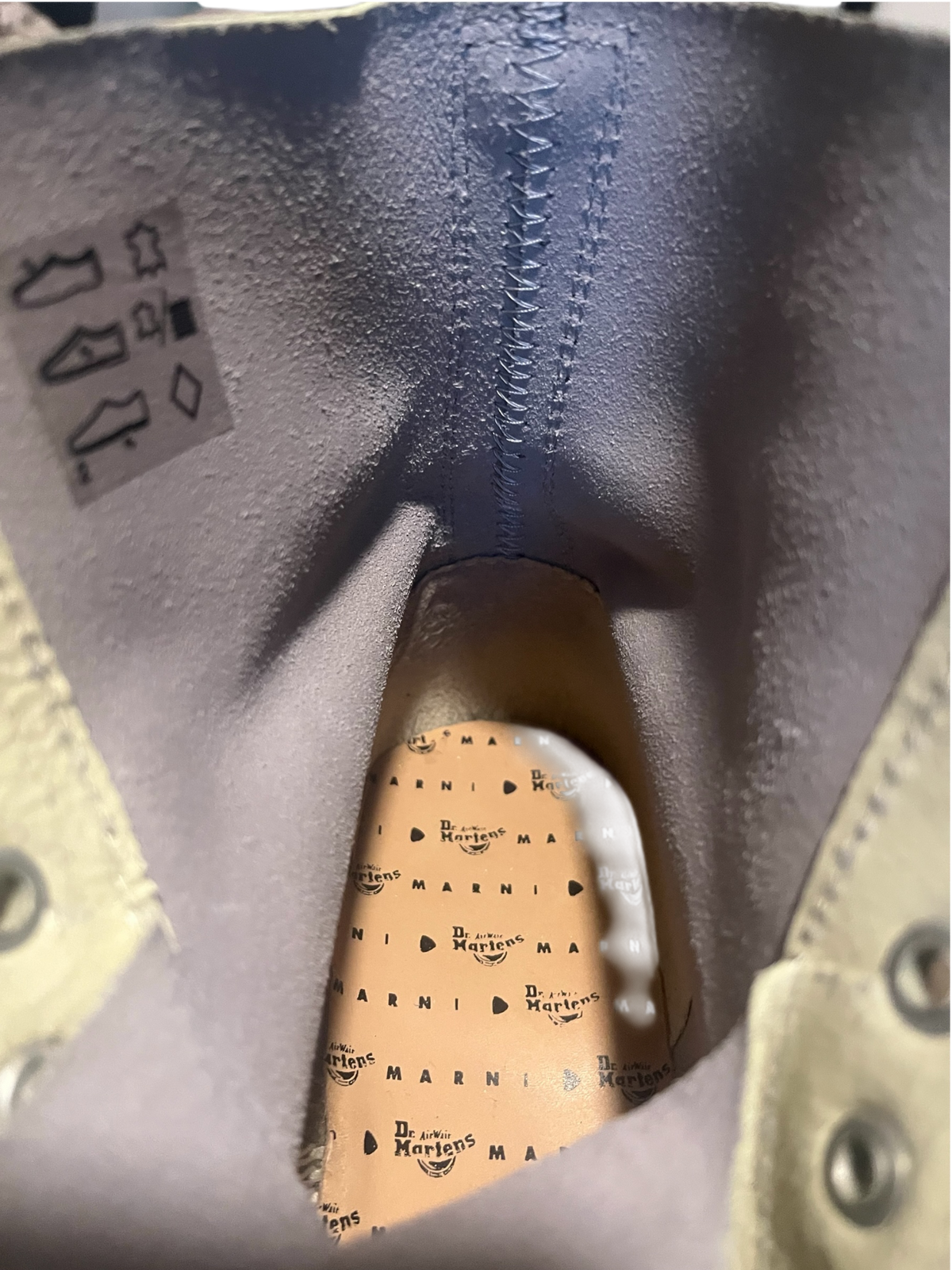 Dr. Martens X Marni Pascal crackle