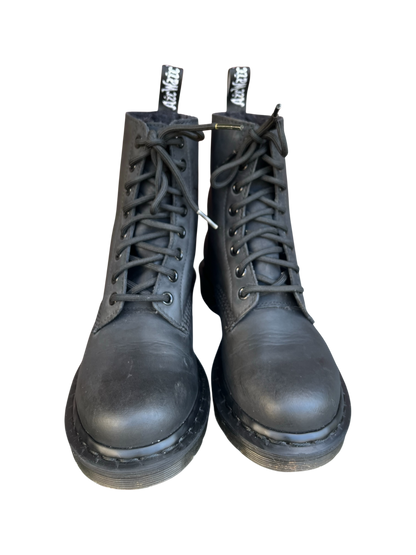 Dr. Martens 1460 Mono fur lined boots