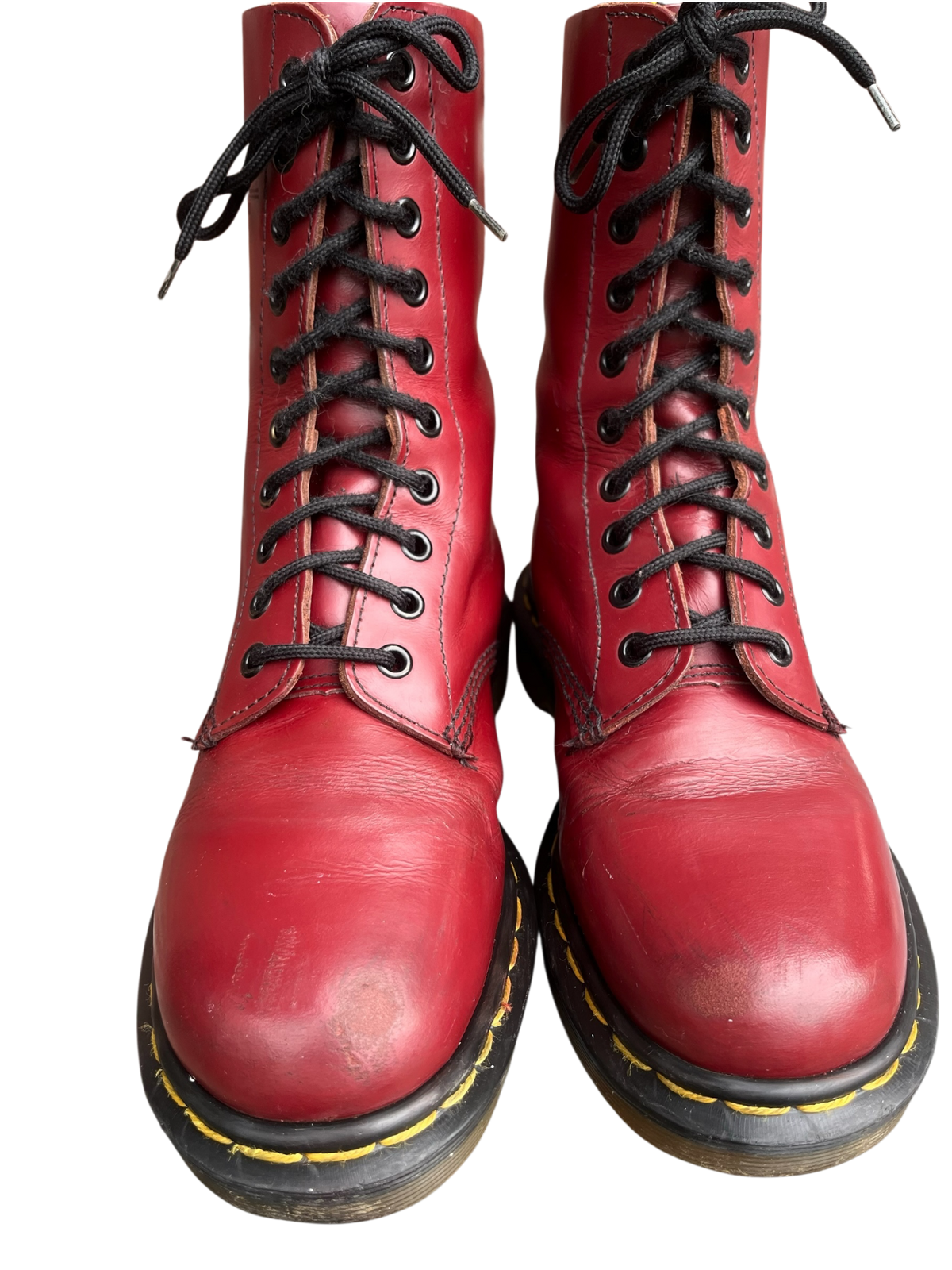 Dr. Martens 1490 MIE Cherry red boots