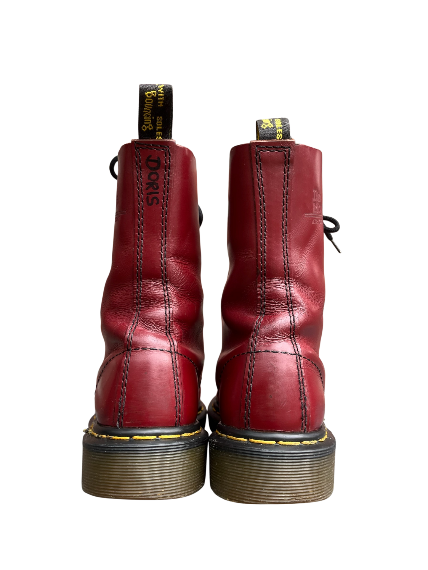 Dr. Martens 1490 MIE Cherry red boots