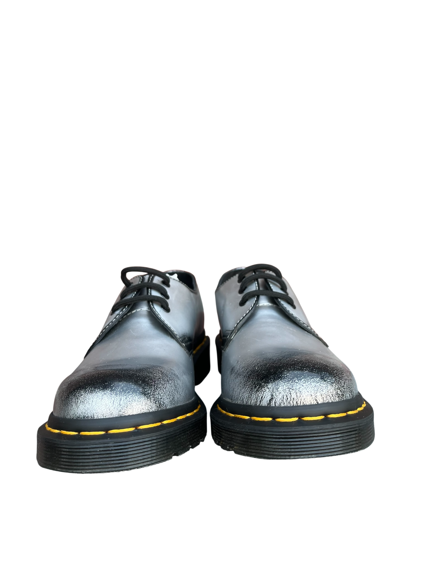 Dr. Martens 1461 Chrome silver & black
