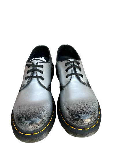 Dr. Martens 1461 Chrome silver & black