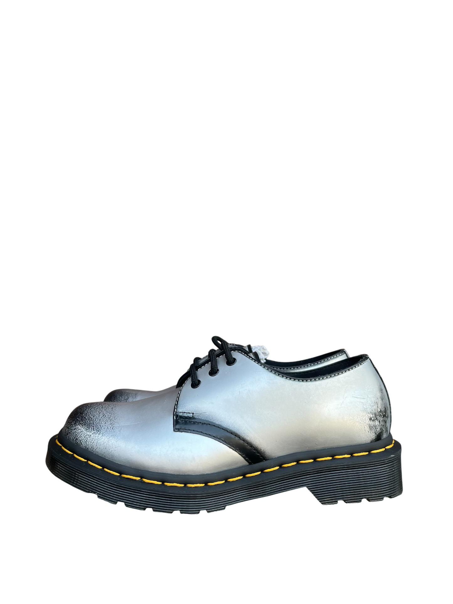 Dr. Martens 1461 Chrome silver & black
