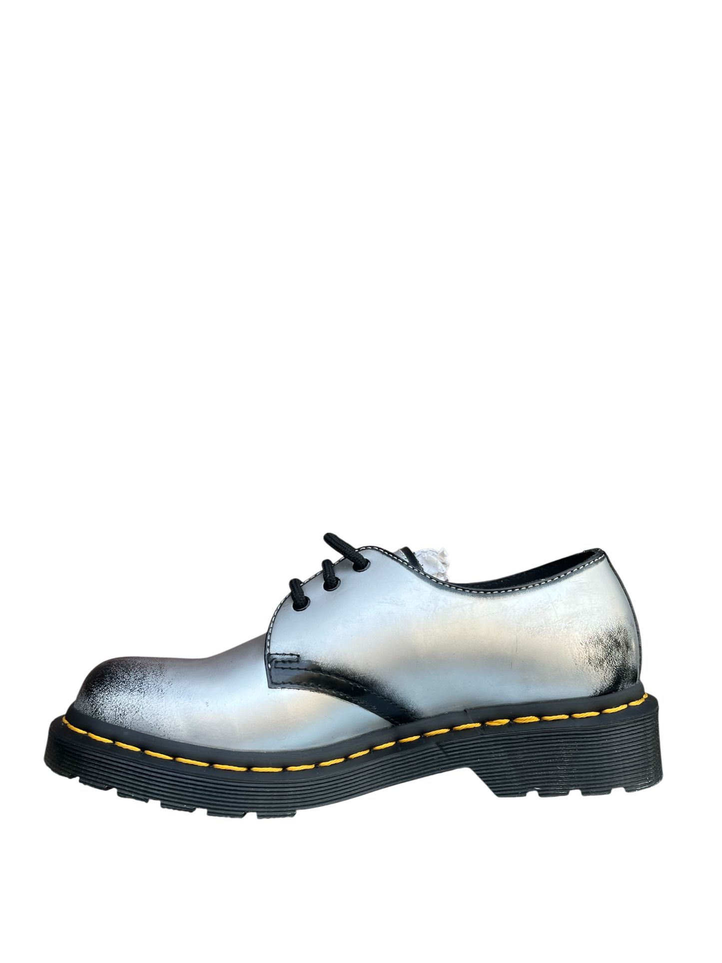 Dr. Martens 1461 Chrome silver & black