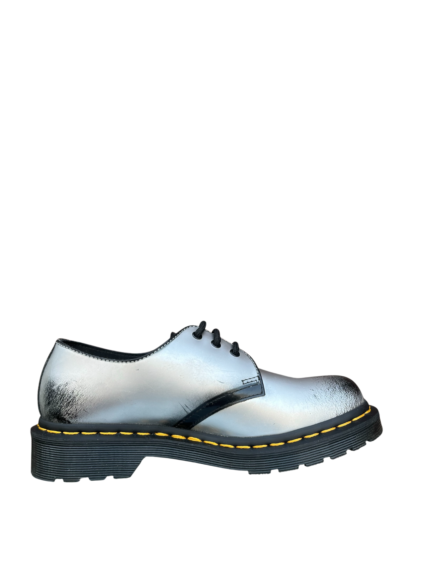 Dr. Martens 1461 Chrome silver & black