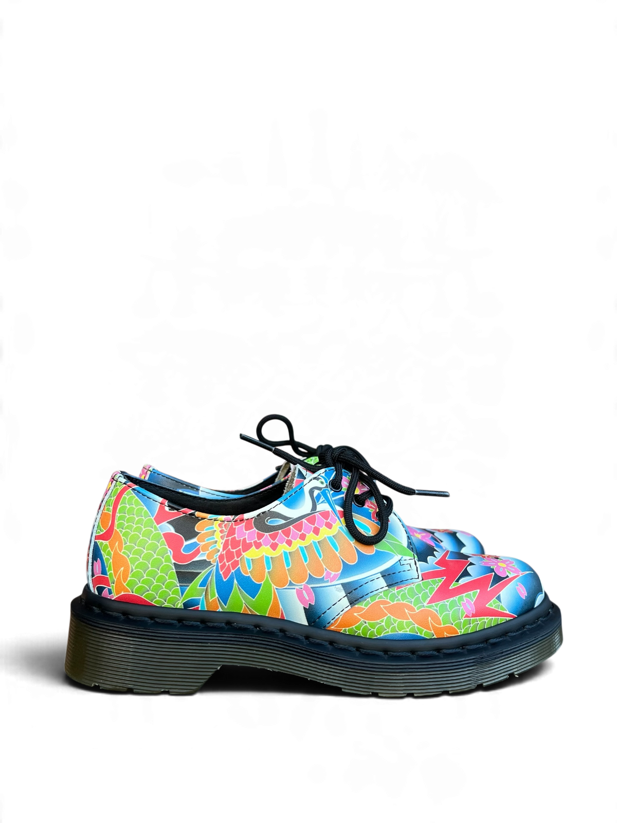 Dr. Martens 1461 Psych tattoo shoes