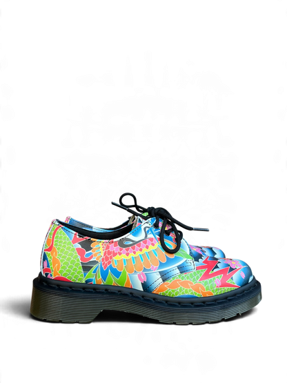 Dr. Martens 1461 Psych tattoo shoes