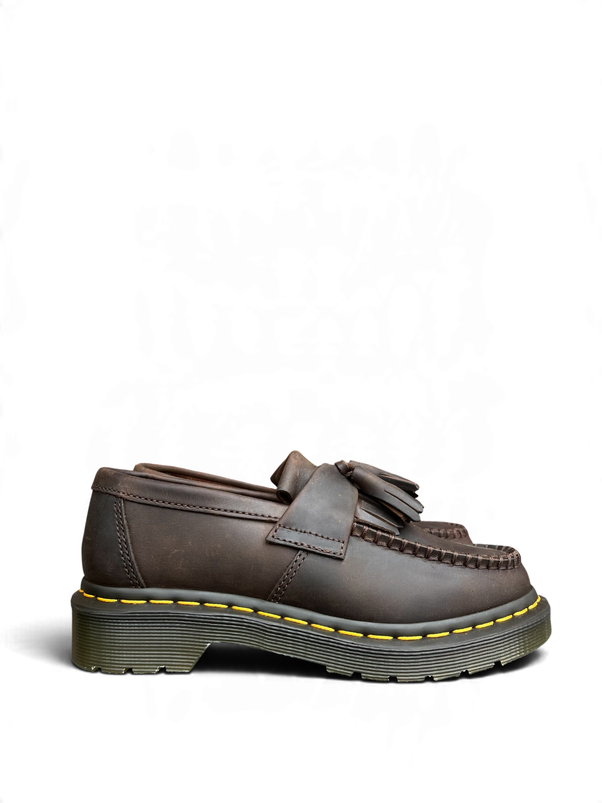 Dr. Martens Adrian Crazy horse tassel loafers