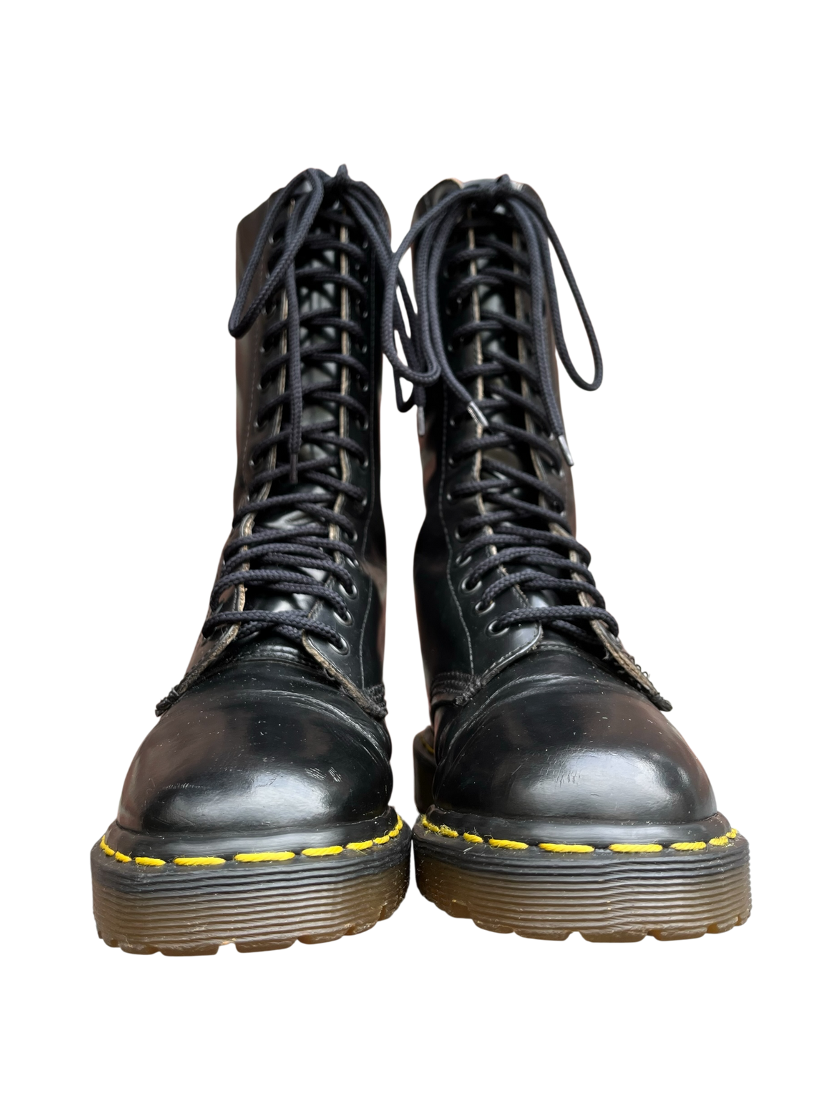 Dr. Martens MIE 14-Eye mid calf commando sole boots