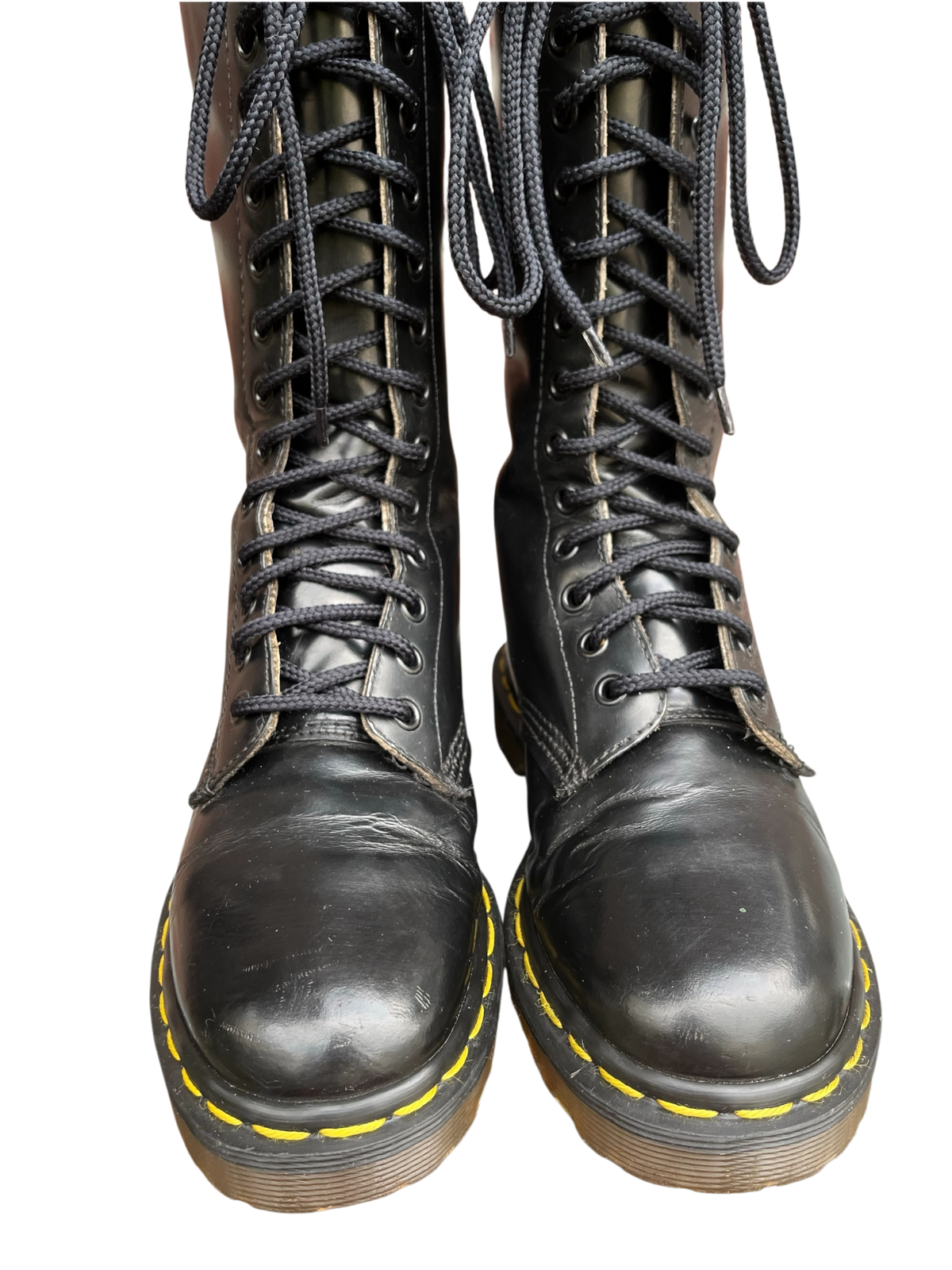 Dr. Martens MIE 14-Eye mid calf commando sole boots