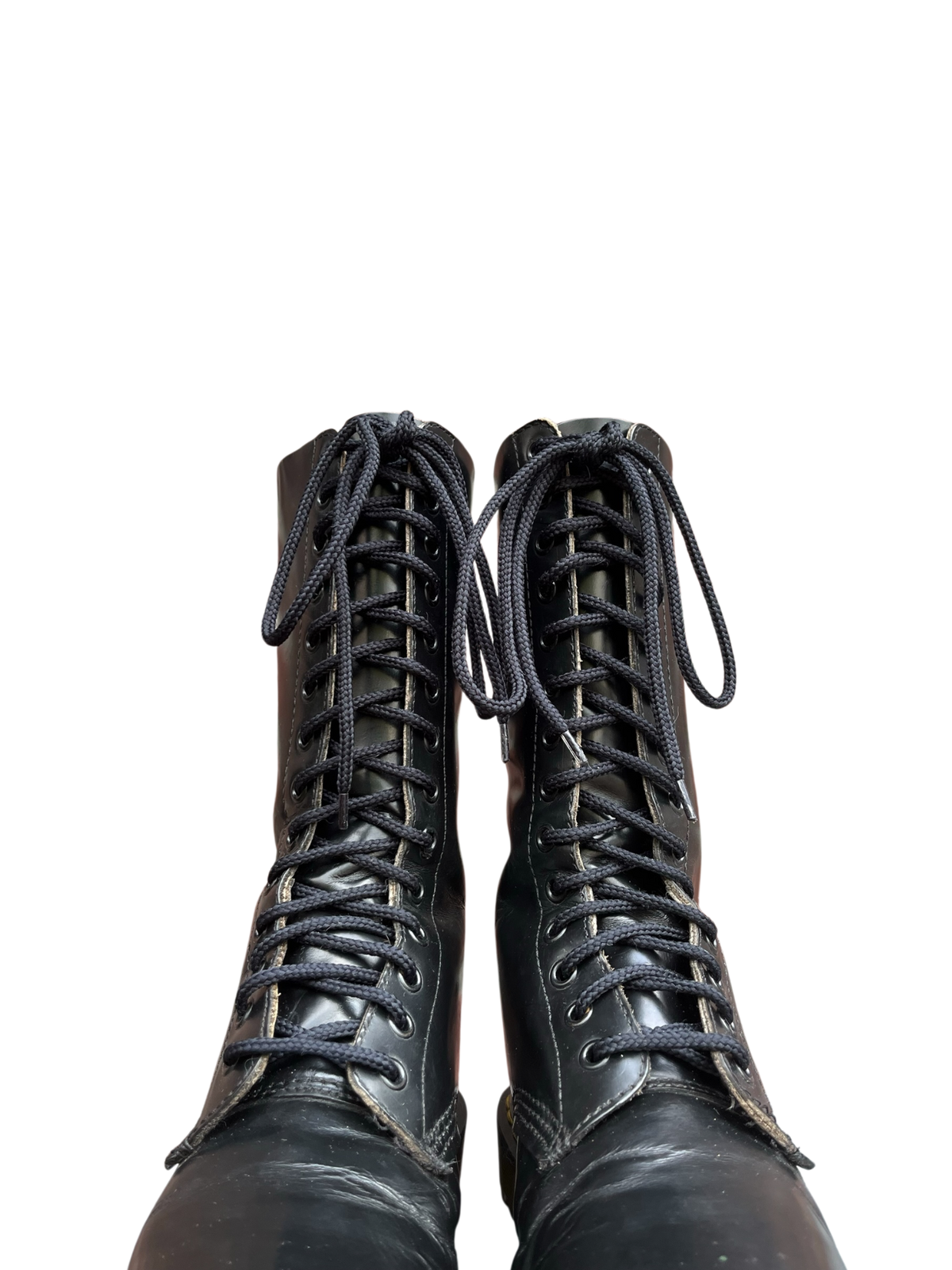 Dr. Martens MIE 14-Eye mid calf commando sole boots