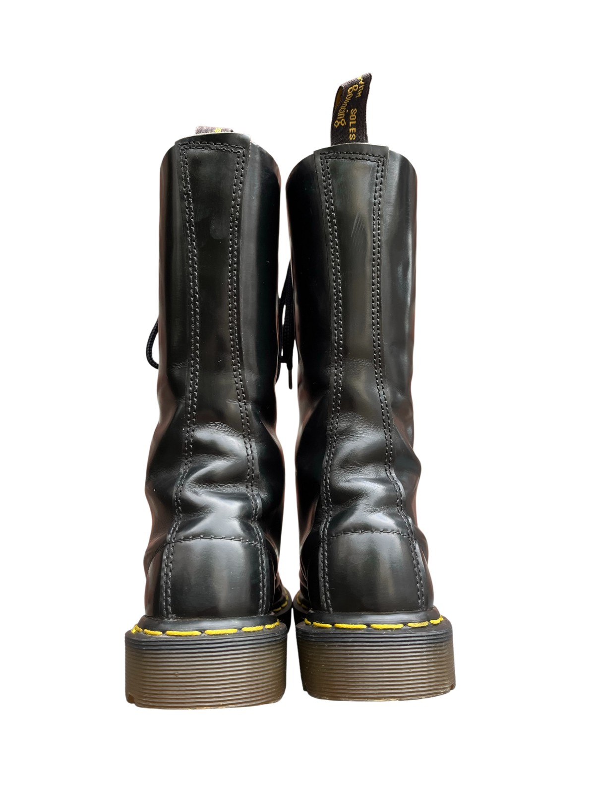 Dr. Martens MIE 14-Eye mid calf commando sole boots