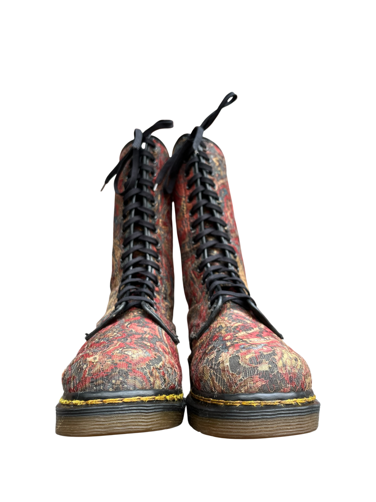 Dr. Martens MIE 14-Eye Mid calf rainbow Lance boots