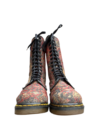 Dr. Martens MIE 14-Eye Mid calf rainbow Lance boots