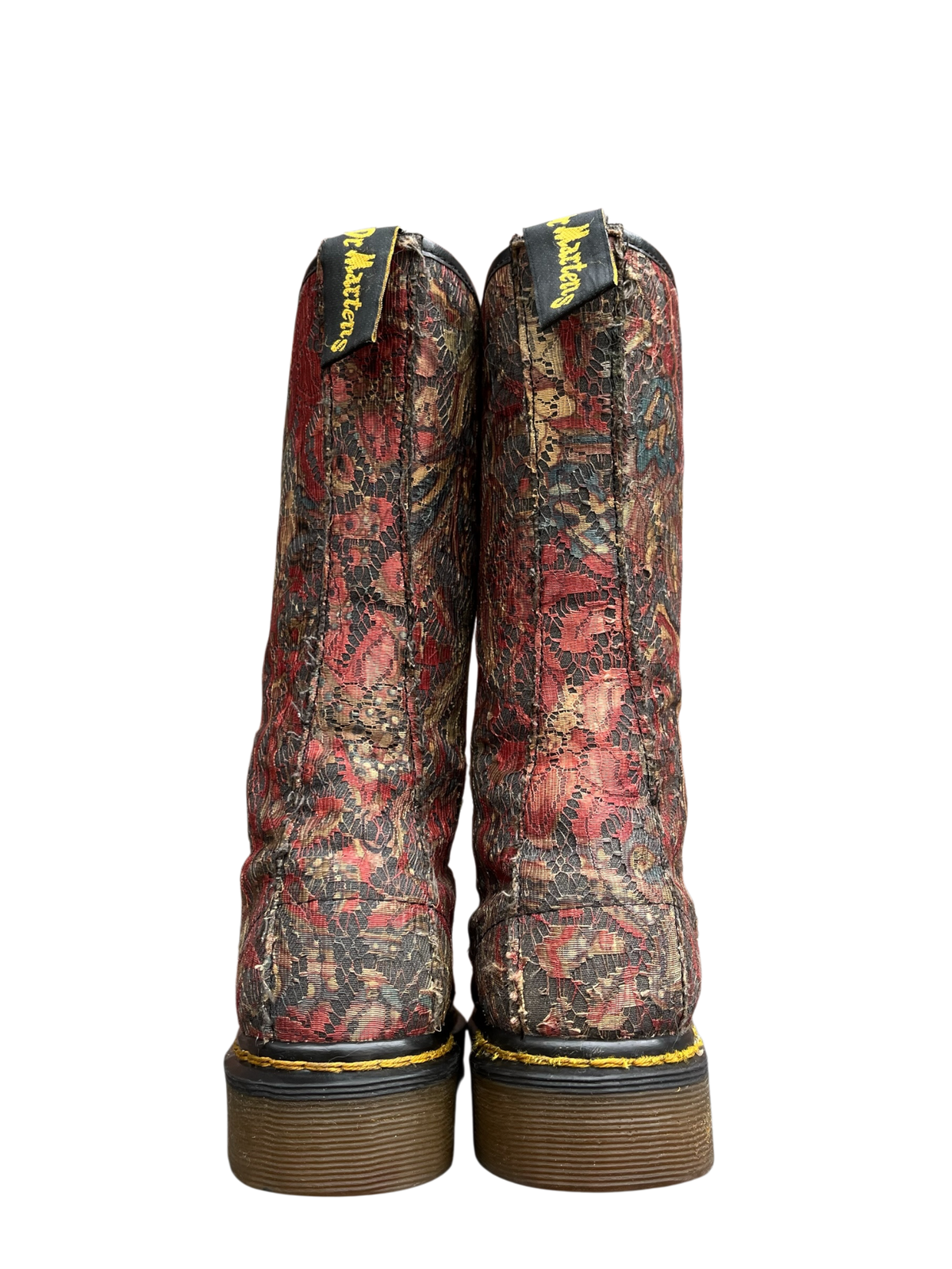 Dr. Martens MIE 14-Eye Mid calf rainbow Lance boots