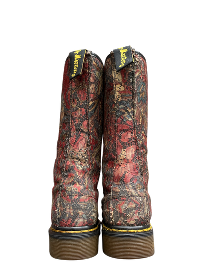 Dr. Martens MIE 14-Eye Mid calf rainbow Lance boots