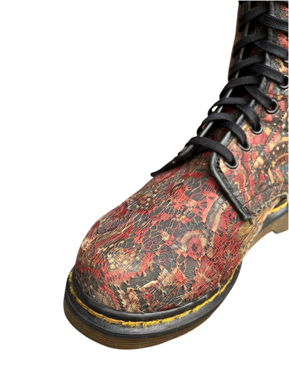Dr. Martens MIE 14-Eye Mid calf rainbow Lance boots