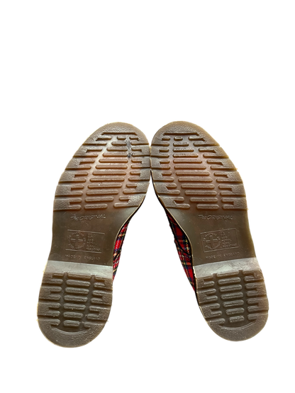 Dr. Martens 1460 MIE Tartan canvas boots