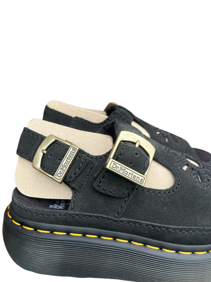 Dr. Martens Dunnet flower suede sandals