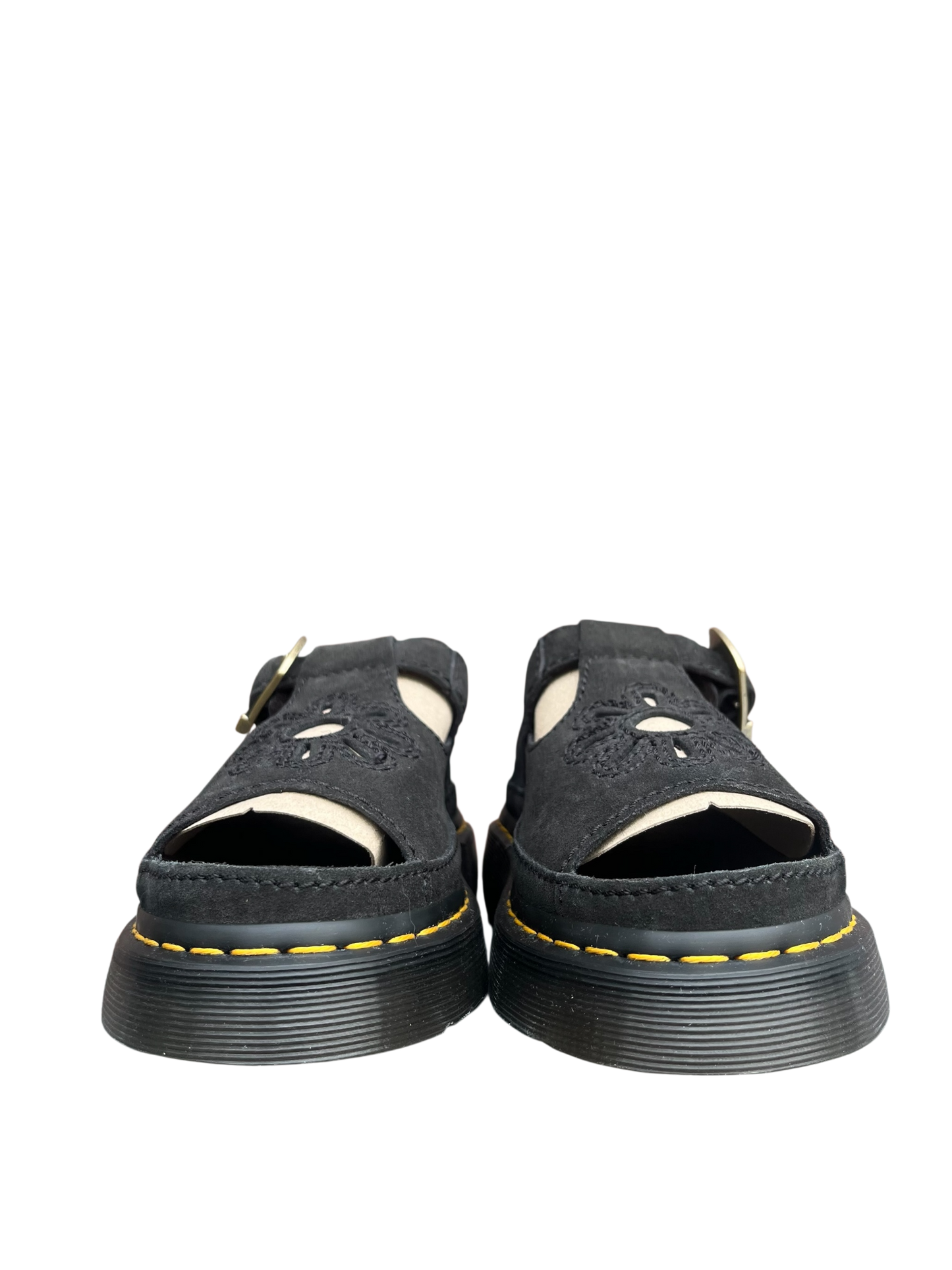 Dr. Martens Dunnet flower suede sandals