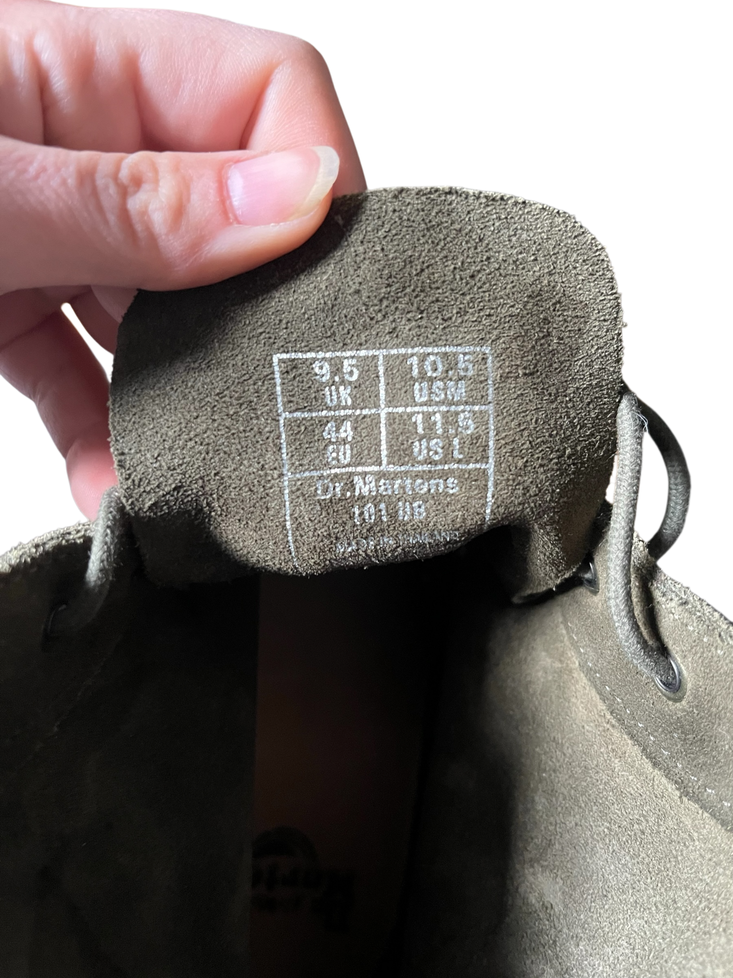 Dr. Martens 101 Ub suède boots